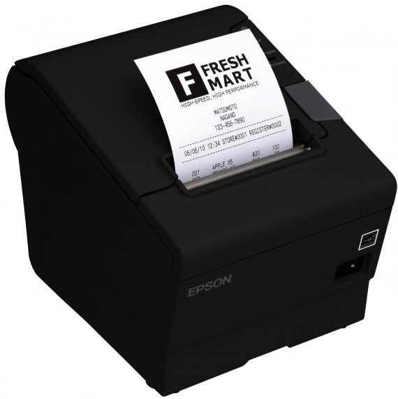 EPSON TMT88V SERIAL, BLACK 4
