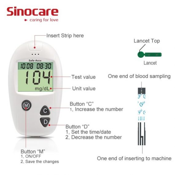 SINOCARE SAFE-ACCU 4