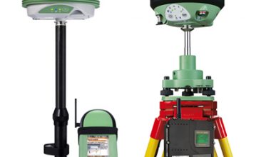 LEICA GS08 con Post Proceso