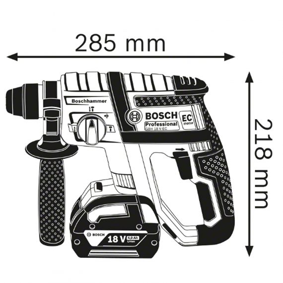 BOSCH SDSPlus GBH 18 V-EC 2