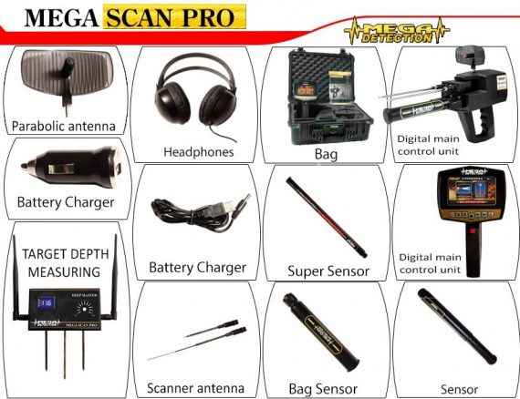 MEGA DETECTION MEGA SCAN PRO 3