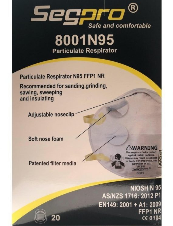 SEGPRO 8001 N95 3