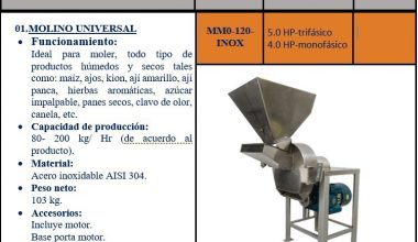 PERUMINOX  MM0-120INOX