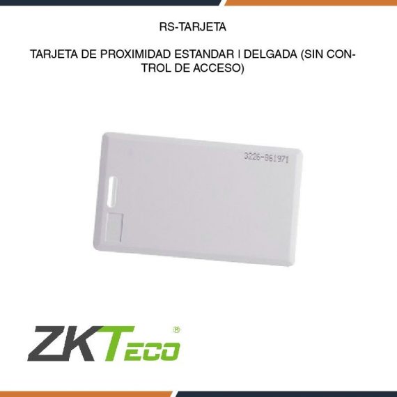 ZKTECO RS-TARJETA 4