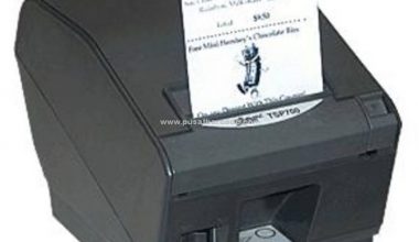 STAR TSP743 SERIAL, BLACK, INC /AC