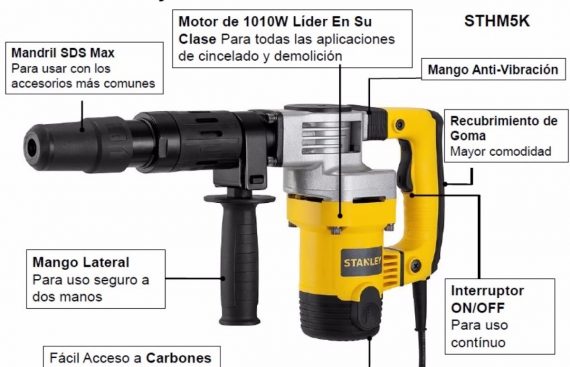STANLEY  SDS MAX SHM5-B2 3