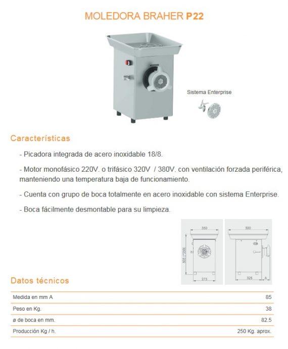 BRAHER P22 4
