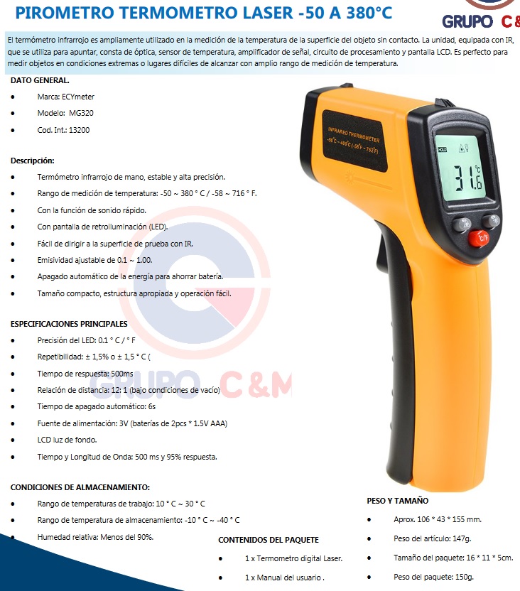 Ecymeter MG320