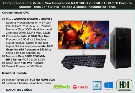 INTEL Core i5 9400F 4