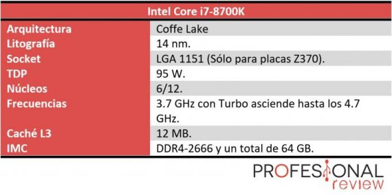 INTEL  Core i7 I7-8700 4