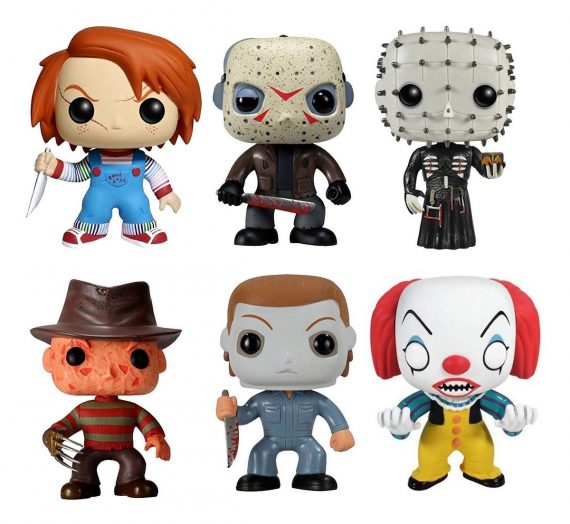 FUNKO Cada figura empaquetada individualmente mide 3 3/4 pulgadas de alto y viene en una caja de exhibición de ventana.