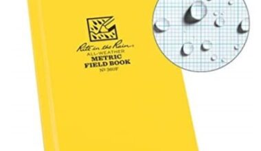 TOPOGRAFICA Rite in the Rain 360F Metric Field 1