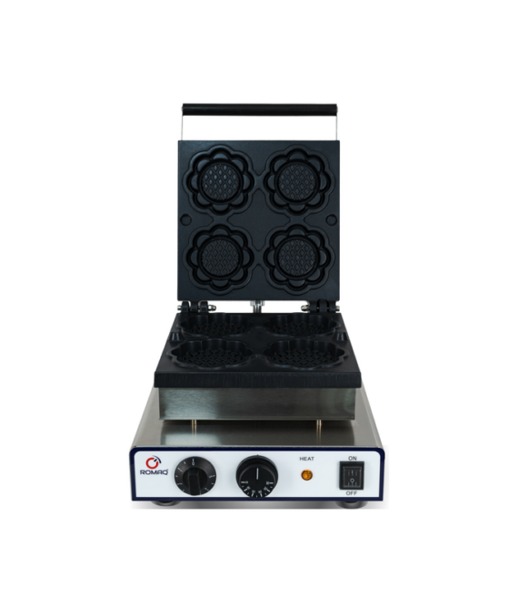 MAQUINA PARA HACER WAFLES ROMAQ Flor ROMAQ